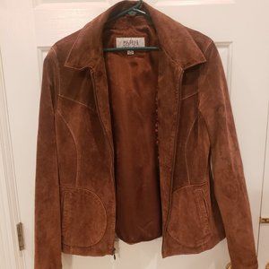 Wilson's leather brown suede jacket
